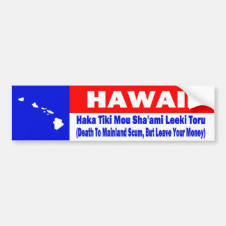 HAWAII BUMPERSTICKER