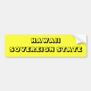 HAWAII BUMPERSTICKER