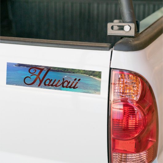 Hawaii Bumpersticker (Op Truck)