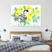 Hawaii Canvas Afdruk (Insitu (Slaapkamer))