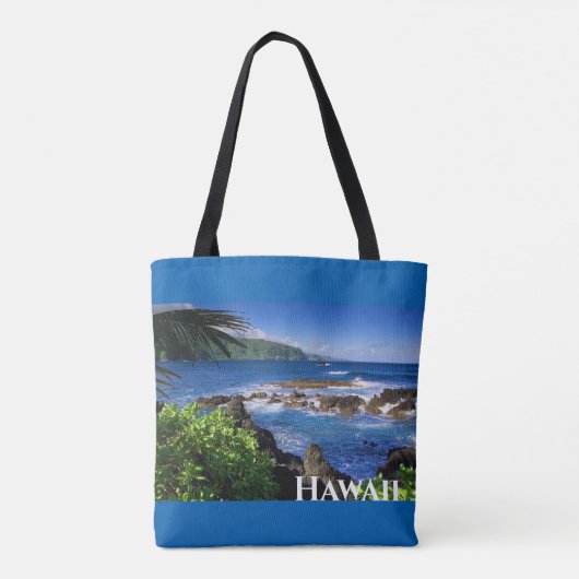 Hawaii Canvas tas (Achterkant)