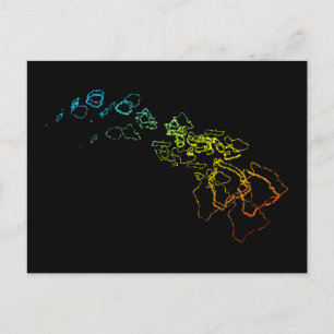 hawaii chill blut briefkaart