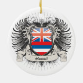Hawaii Crest Keramisch Ornament (Achterkant)