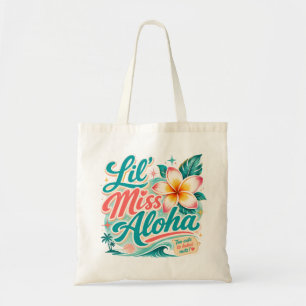 Hawaii cultuur - Lil Miss Aloha Tote Bag