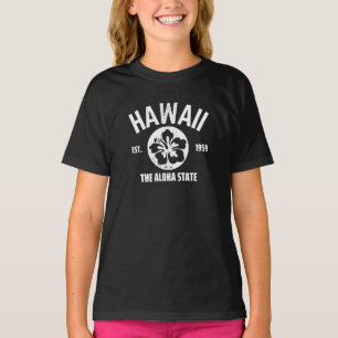 Hawaii De staat Aloha Grafisch T-shirt