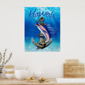 Hawaii Deep Zee Gevist Poster (Keuken)