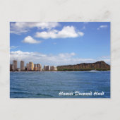 Hawaii Diamond Head Briefkaart (Voorkant)