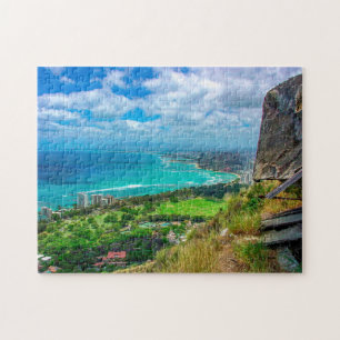 Hawaii Diamond Head. Legpuzzel