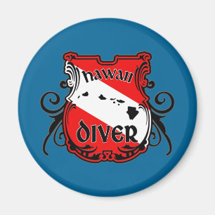 Hawaii Diver Magneet