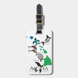 Hawaii-eilanden Bagagelabel