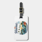 Hawaii-eilanden Bagagelabel (Voorkant verticaal)