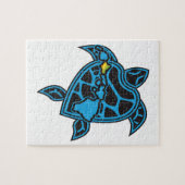 Hawaii-eilanden en Hawaii-schildpad Legpuzzel (Horizontaal)