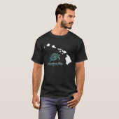 Hawaii-eilanden en schildpad t-shirt (Voorkant volledig)