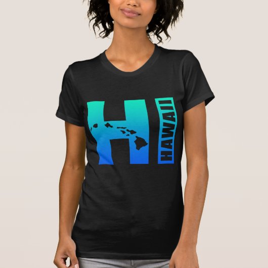 Hawaii-eilanden - HI T-shirt (Voorkant)