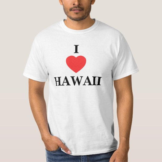 Hawaii-eilanden T-shirt (Voorkant)