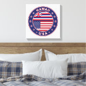 Hawaii, États-Unis, affiche Hawaii, toile (Insitu(Chambre))