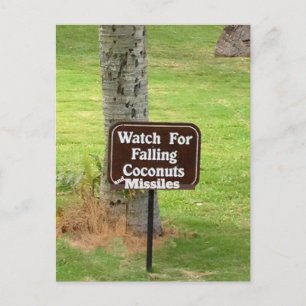 Hawaii False Missile Warning Scare 2018 Briefkaart