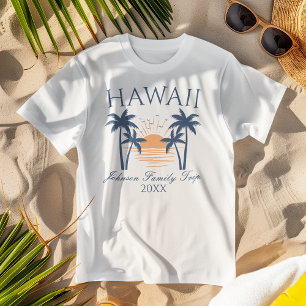 Hawaii Familievakantie T-shirt