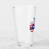 Hawaii Flag Cycling Glas (Rechts)