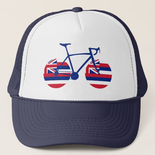 Hawaii Flag Cycling Trucker Pet (Voorkant)
