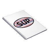 Hawaii Flag Standup Paddling Notitieboek (Rechterzijde)