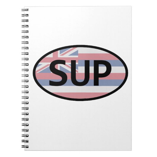 Hawaii Flag Standup Paddling Notitieboek (Voorkant)