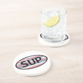 Hawaii Flag Standup Paddling Zandsteen Onderzetter (Zijkant)