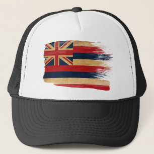 Hawaii Flag Trucker Hat Pet