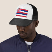 Hawaii Flag Trucker Pet (In situ)
