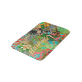 Hawaii Flower Hula Floral Graphic Badmat (Gekanteld)