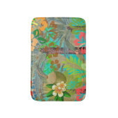 Hawaii Flower Hula  Floral Graphic Badmat (Voorkant Verticaal)
