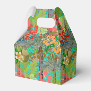 Hawaii Flower Hula Floral Graphic Bedankdoosjes