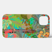 Hawaii Flower Hula  Floral Graphic Case-Mate iPhone Case (Achterkant (horizontaal))