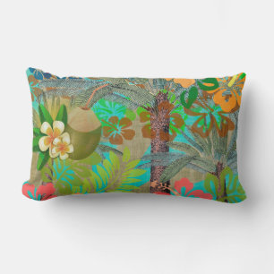 Hawaii Flower Hula  Floral Graphic Kussen