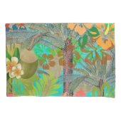 Hawaii Flower Hula Floral Graphic Kussensloop (Voorkant)