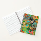 Hawaii Flower Hula  Floral Graphic Notitieboek (Binnen)