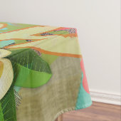 Hawaii Flower Hula  Floral Graphic Tafelkleed (Voorbeeld)