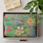 Hawaii Flower Hula Floral Graphic Tissuepapier (Geschenk)
