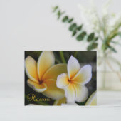 Hawaii Flowers Briefkaart (Staand voorkant)
