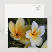 Hawaii Flowers Briefkaart (Voorkant / Achterkant)