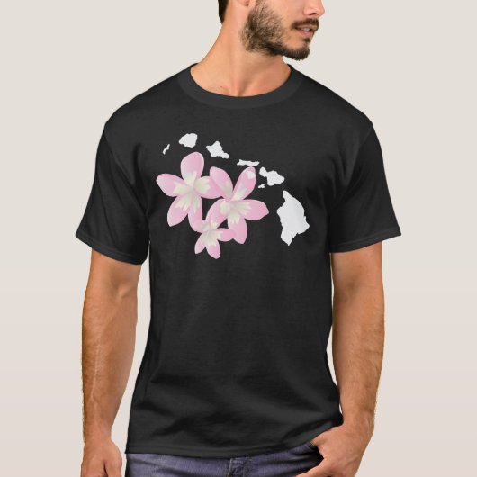 Hawaii Flowers T-shirt (Voorkant)