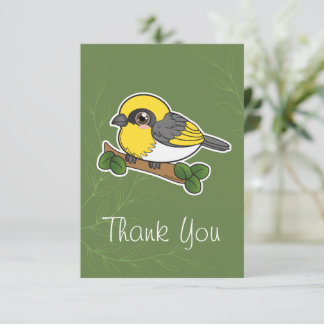 Hawaii Forest Bird Palila Bedankkaart