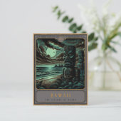 Hawaii | Gotische kunst Briefkaart (Staand voorkant)