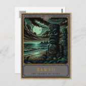 Hawaii | Gotische kunst Briefkaart (Voorkant / Achterkant)