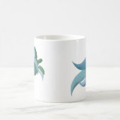 Hawaii Green Zee Turtle Magische Mok (Center)