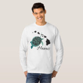 Hawaii Green Zee Turtle T-shirt (Voorkant volledig)