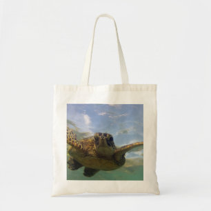 Hawaii Green Zee Turtle Tote Bag
