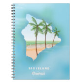 Hawaii groot eiland notitieboek (Voorkant)