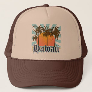Hawaii Hawaiian Islands Sourvenir Trucker Pet