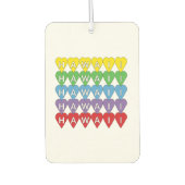 Hawaii Hearts Rainbow Luchtverfrisser (Voorkant)